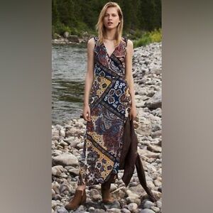 Anthropologie Tiny Mountaire Maxi Dress